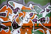'Dance Of The Purple Rain' Boxcar Graffiti