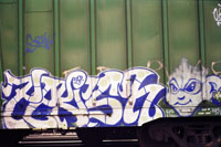 'Elvish Imp' Boxcar Graffiti