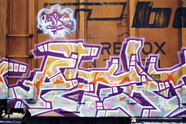 'Prospero's Power' Boxcar Graffiti Photo