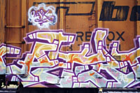 'Prospero's Power' Boxcar Graffiti