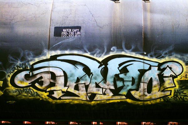 'The Tempest' Boxcar Graffiti Photo