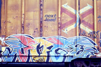 'Valley Forge' Boxcar Graffiti
